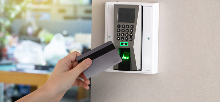 key card entry system Dixon